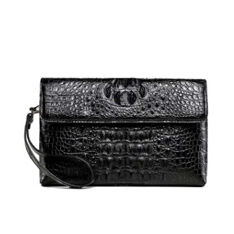 

LINSHE crocodile Genuine leather The real thing multi-function Hand bag Europe the United States fashion men clutch bag