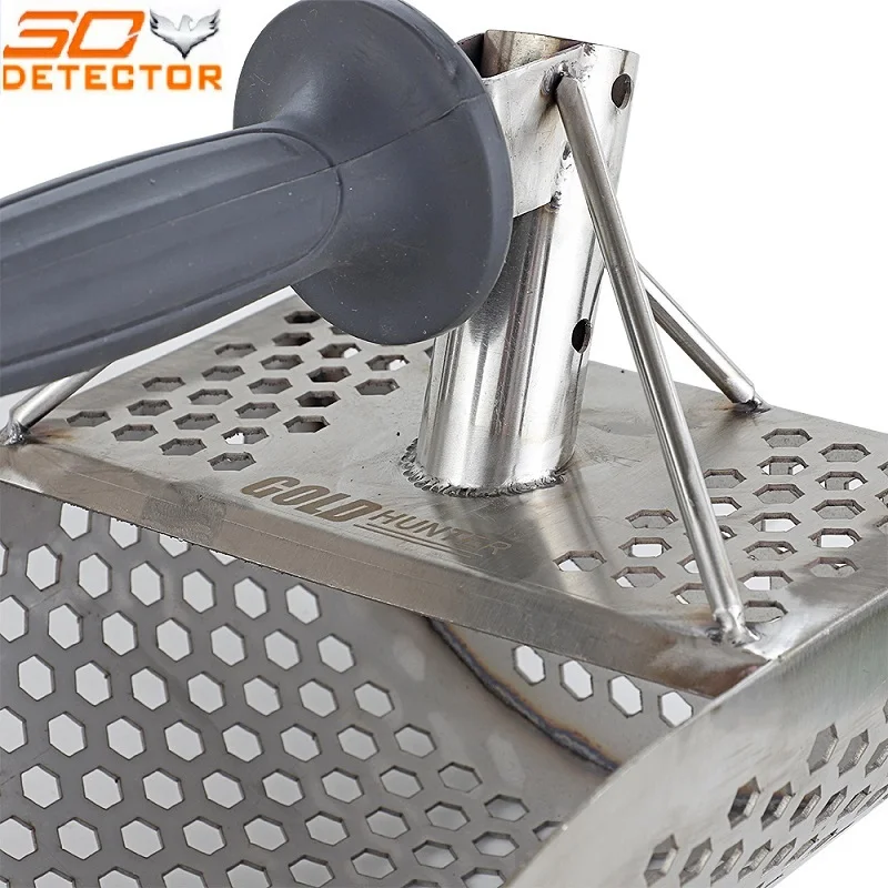 Золотой Охотник золотой детектор металла pinpointer Лопата пляж песок круглая