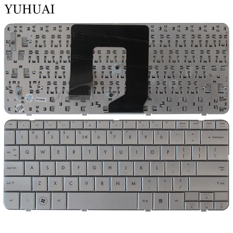 Новая клавиатура для ноутбука для HP Pavilion DM1-1000 DM1 dm1-1027tu dm1-1005tu Серебряный Клавиатура Тетрадь Замена США