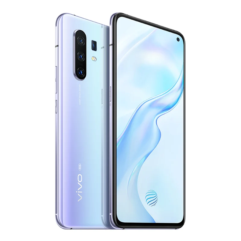 Vivo X30 Pro 5G мобильный телефон Exynos 980 Android 9,0 6,4" 2400x1080 8 Гб ram 256 ГБ rom 64.0MP 60x Zoom отпечаток пальца лица