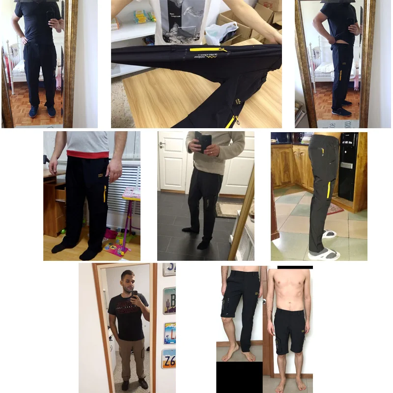 Брюки LoClimb мужские/женские для походов на открытом воздухе эластичные