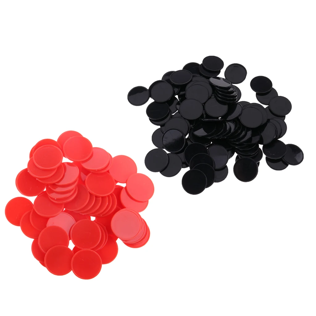 200pc Kids Children Playing Plastic Poker Bingo Chips Tokens Toy Gift