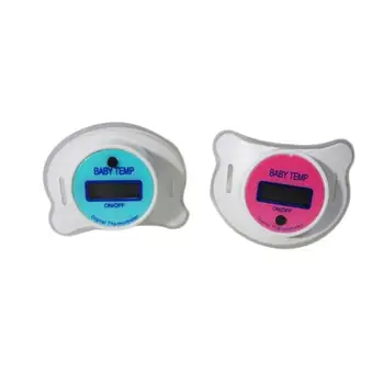 

Infant Thermometer Lcd Digital Infant Temperature Mouth Nipple Temp Thermometer Pacifier Thermometer