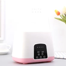 Baby Bottle Warmer, Bottle Steam Sterilizer 4-In-1 Smart Thermostat Double Bottle Baby Food Heater for Breast Milk or Formula,LE