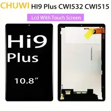 10.8 posegada lcd com tela de toque painel matriz display digital sensor vidro para chuwi hi9 plus cwi515 tela tablet