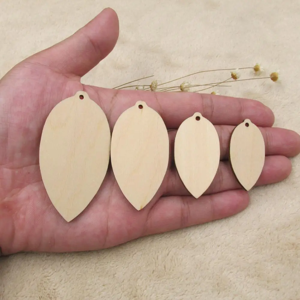 Laser Cut Wood Blanks,Wood Cutouts for Earrings,Blank Wooden