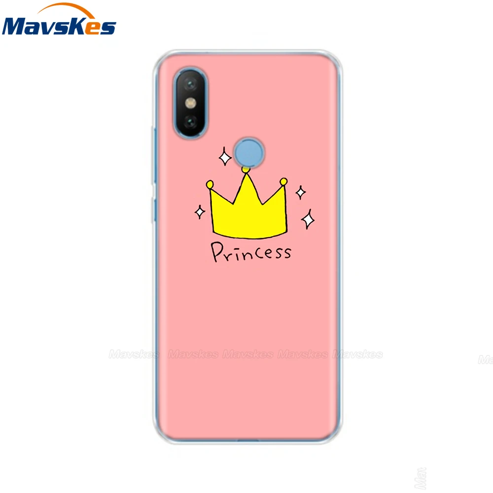 23 Силиконовый чехол для телефона для Xiaomi mi A2 Lite, чехол с рисунком, мягкая задняя крышка из ТПУ, чехол для телефона для Xiomi mi A2 mi A2 LITE, бампер - Цвет: 23