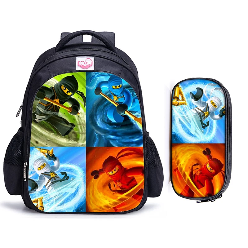 16 дюймов супергерой Халк Железный человек детские школьные сумки ортопедические школьный рюкзак для детей мальчиков Mochila Infantil сумки с рисунком - Цвет: 2pcs 7