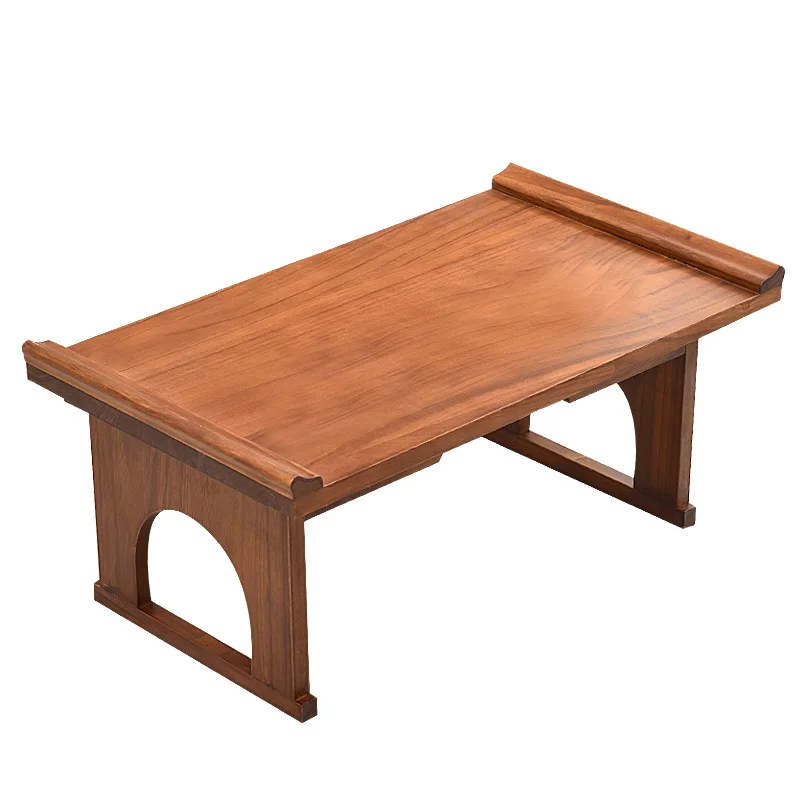 Азиатская деревянная мебель корейский обеденный стол складные ноги прямоугольник журнальный столик для гостиной для чая традиционный напольный стол складной