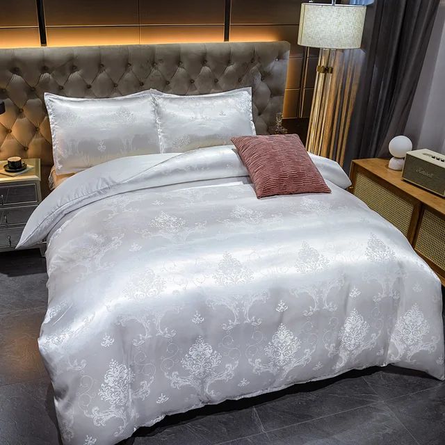 2021 Luxury 2 or 3pcs Bedding Set High Quality Duvet Cover Sets 1 Quilt Cover + 1/2 Pillowcases Twin Double Full Queen King 3