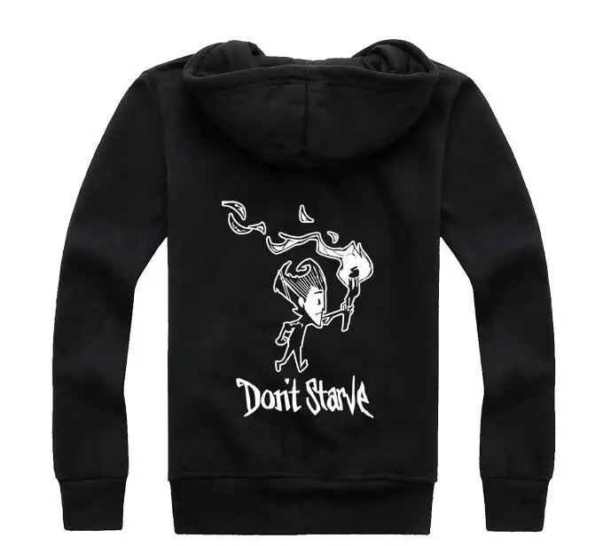 Новинка, Осень-зима, толстовка с капюшоном и надписью Don't Starve, толстовка с капюшоном для игры, кардиган, хлопковая Толстовка для мужчин