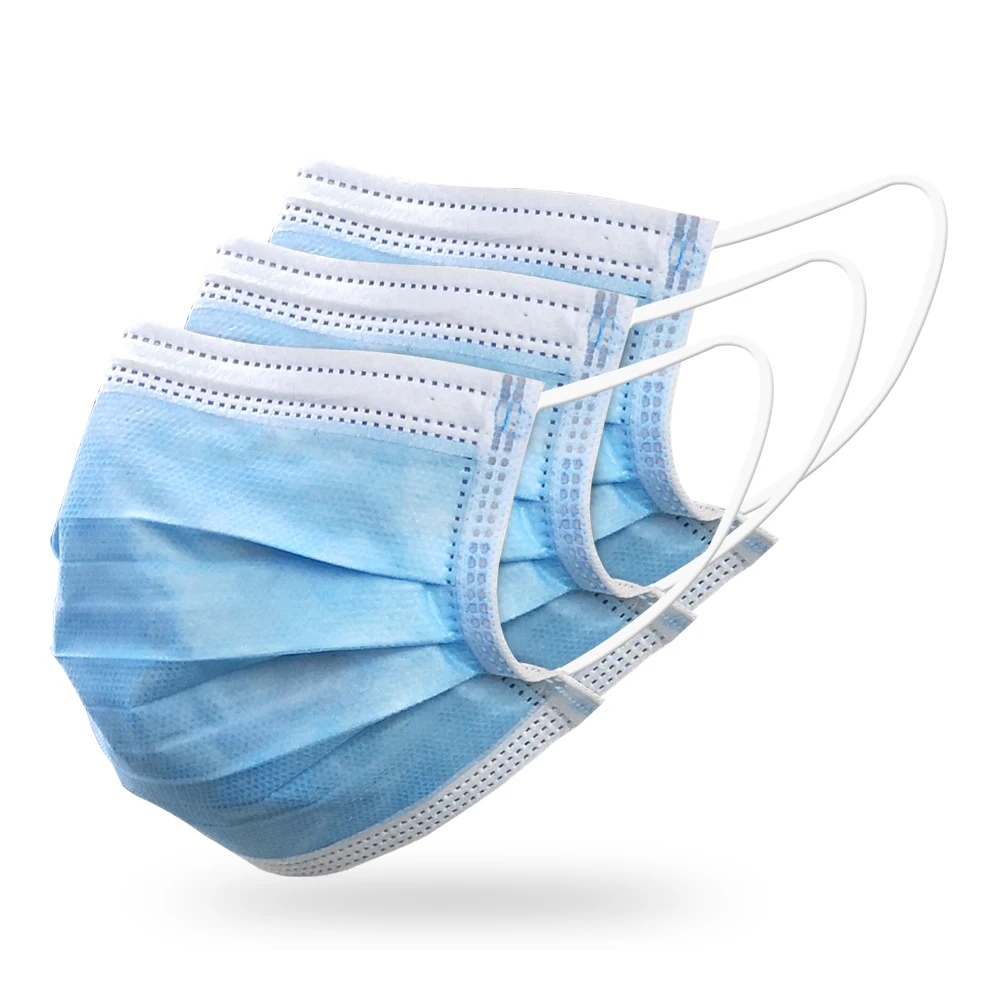 

Professional Medical Surgical Mask 95% Meltblown cloth filter Protective Respirator Face Mask for Doctors Severely infected area