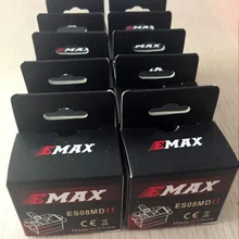 EMAX ES08MDII 12g/2.4kg Micro engrenage métallique Servo numérique pour avion RC quadcopter 10 pièces