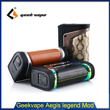 

Original Geekvape Aegis legend 200W TC Box Mod powered by Dual 18650 batteries Electronic Cigarette 510 Thread Atomizer vape Mod
