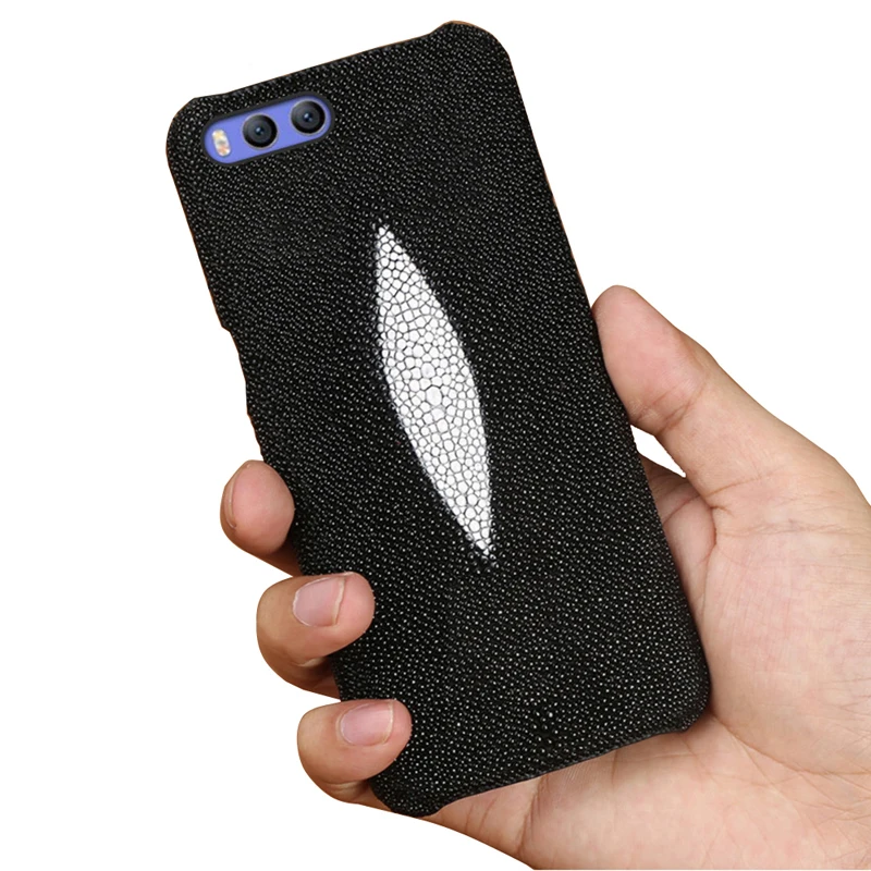 

For Sony Xperia X Xperia XA2 XZ1 Z5 Premium XA1 Plus XZ2 Pearl fish half pack mobile phone case Genuine Leather Luxury case