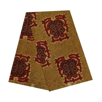 

2019 the last design wax african wax printed in fabric 100% cotton 6yards veritable nigerian block wax V-L 642