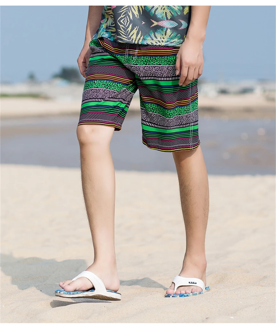Verão com cordão shorts casuais bolsos masculinos