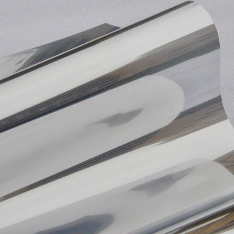 

1pc 50x100cm Silver Window Film Stickers Solar Reflective One Way Mirror Insulation Privacy Glass Protect Decals Bathroom Decor
