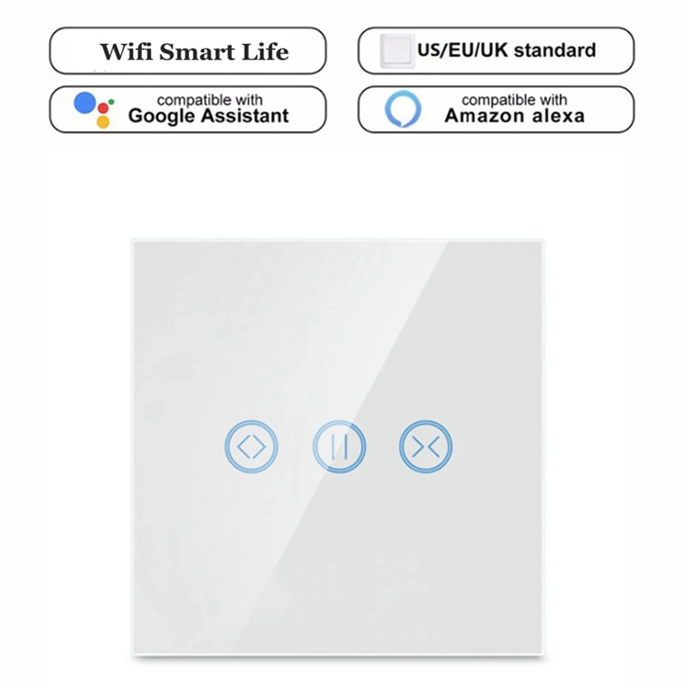 Eu Us Smart Life Wifi Interruttore Per Tende Per Tapparelle Motore Elettrico Google Home Alexa Echo Voice Control Diy Smart Home