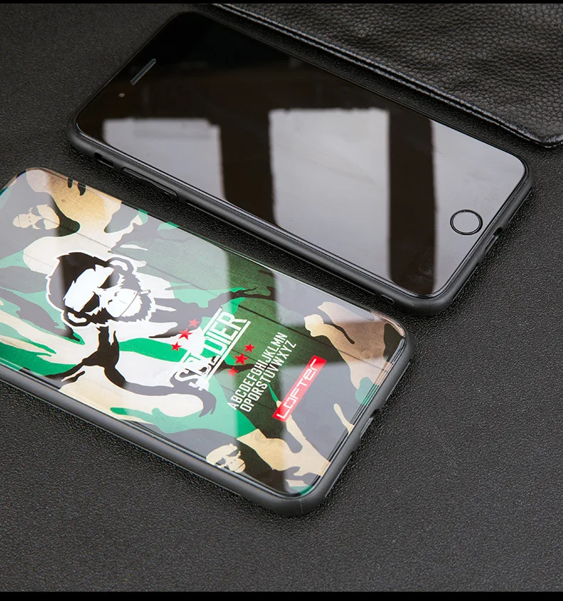 Lofter подарок для 7 плюс набор индивидуальный тренд iPhone 8 стеклянная задняя крышка для 7 плюс набор личностный тренд