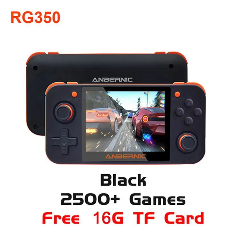 C Игровая консоль портативная игровая консоль RG350 Ретро игровая консоль с 32G TF картой ips экран портативная игровая консоль - Цвет: C