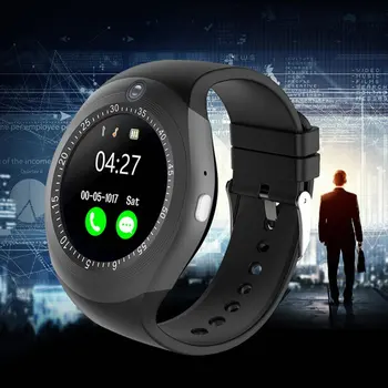 

Y1S Smart Watch 1.54" Touch Screen Fitness Activity Tracker Sleep Monitor Pedometer Calories Track Support SIM Card