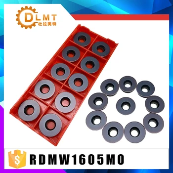 

10PCS Milling insert RDMW1605MO Carbide insert High quality turning tool RDMW 1605 Lathe tool Steel processing CNC tool