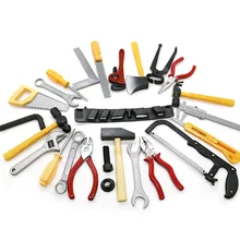 14 шт., модный детский пластиковый инструмент для обслуживания, набор игрушек, креативный инструмент для ремонта моделирования, игрушка AB тип, Случайная