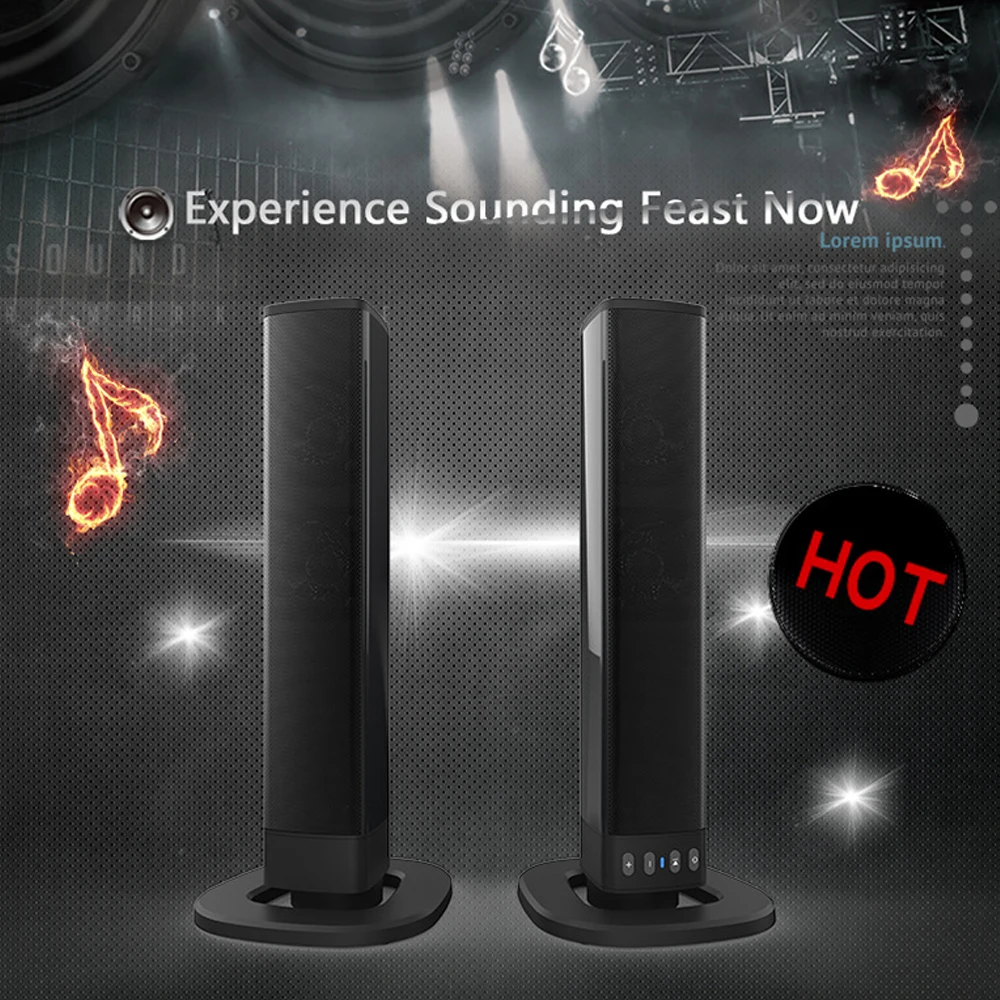 BS-36 Многофункциональный Sound Blaster 3D стерео сабвуфер Bluetooth Динамик Складной Сплит домашний кинотеатр тв динамик с fm-радио