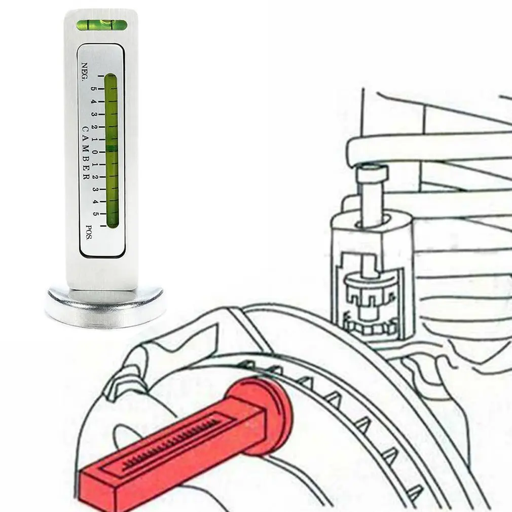 Выравнивание четырех колес Магнитный Измеритель уровня регулировки помощи магнитный инструмент позиционирования универсальный инструмент для автомобиля грузовик внедорожник