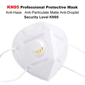 

1/5/10Pcs KN95 PM2.5 Masks Breath Protection Valve Anti Dust Haze Bacteria nose filter windproof face bacteria Face Mask