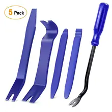 Kit d'outils de démontage de panneau de garniture de porte automobile, lames de démontage de Navigation, Conversion de bascule en plastique pour intérieur de voiture, outils de réparation