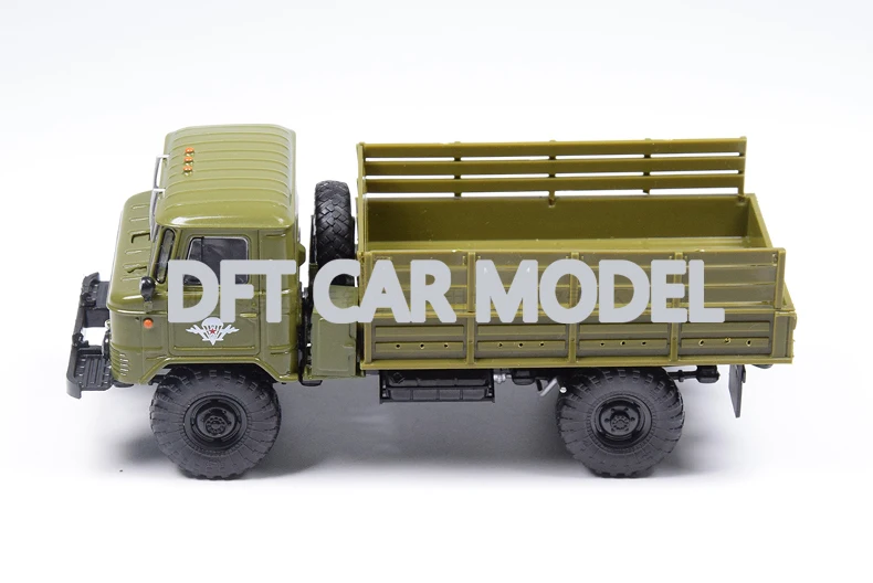 1:43 Масштаб сплав игрушка GAZ-66 Модель Детская игрушка грузовик авторизованный подлинные детские игрушки