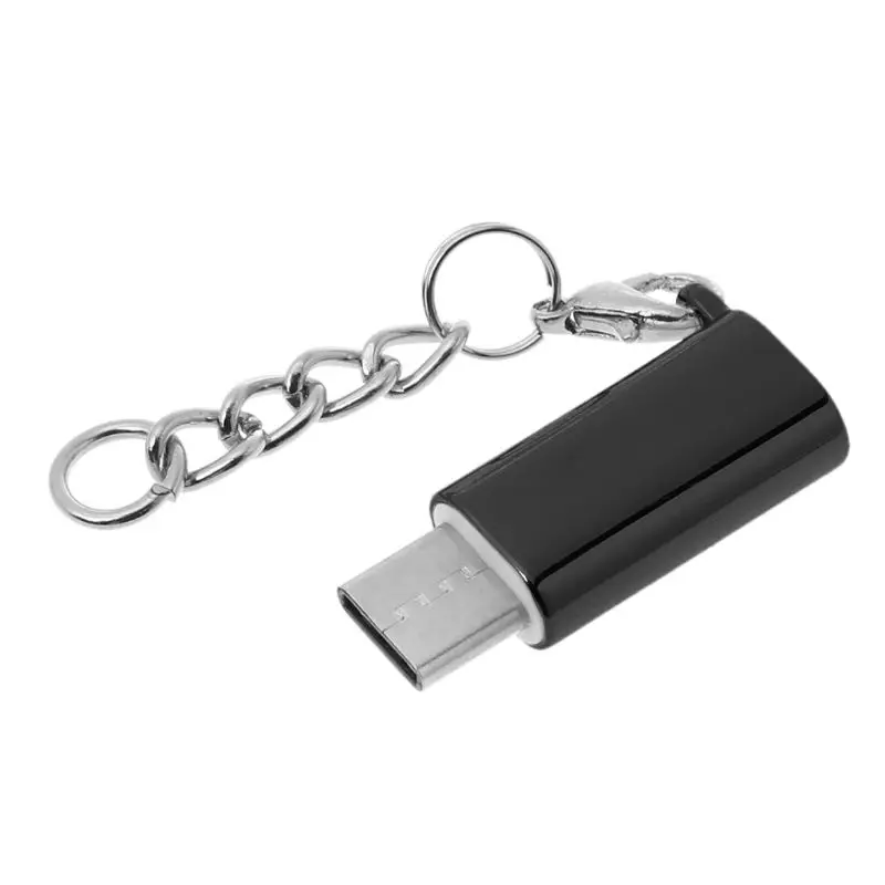4NB101079-BK 8 Pin Женский к type C Мужской адаптер конвертер для samsung S9 S8 Note 9 8 - Цвет: 4NB101079-BK