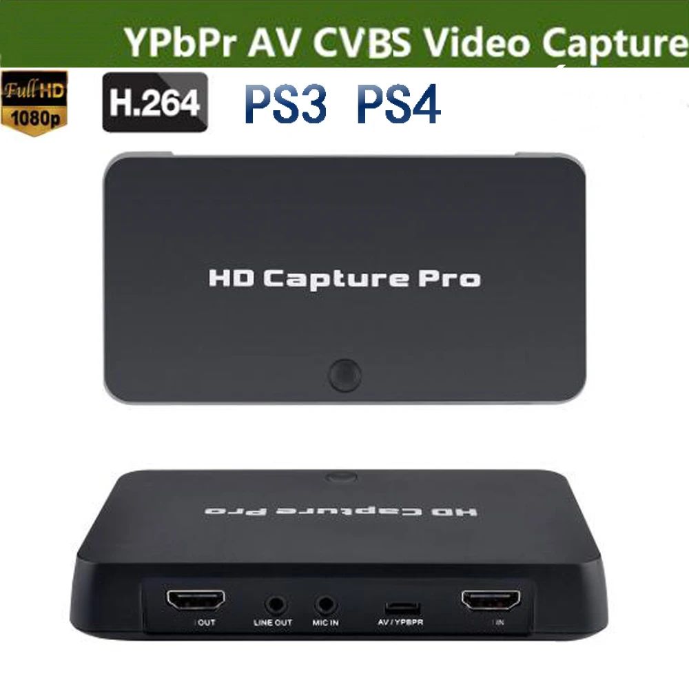 PROD 1005001607858409 HD Video audio capture HDMI-compatible 1080P
Scheduled Recording Live broadcast OBS Live Streaming Video for PS3
Game Record Box