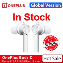 Global Version OnePlus Buds Z Wireless Earphone OnePlus Official Store TWS Bluetooth 5 Fast Charge IP55 For OnePlus 9 9Pro 9R 8T