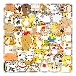 10/30/50PCS Hamster Mignon Dessin Animé Autocollant Bagage Voiture Téléphone Portable Voiture D'équilibre Planche À Roulettes Autocollant de Décoration En Gros 