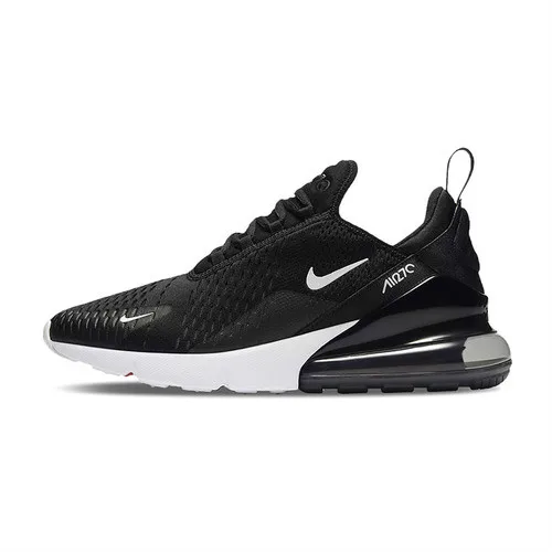 Оригинальные подлинные женские кроссовки для бега NIKE AIR MAX 270, Спортивная Уличная обувь, качественные Удобные Модные AH6789-700 - Цвет: AH6789-001