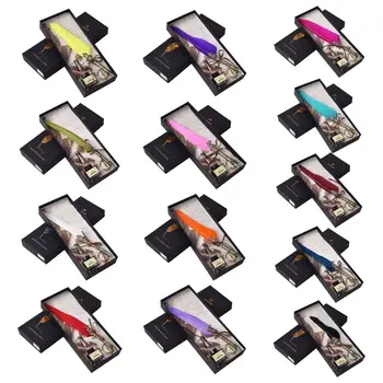 

High Quality Vintage Handmade Feather Quill Dip Fountain Pen with Ink English Calligraphy Writing Stationery Wedding Gift