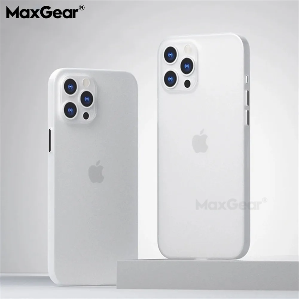 Luxury Ultra-Thin Shockproof Matte PP Phone Case - Slim, Clear, and Durable Cover