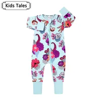 Baby Rompers Baby Boy Clothing floral Baby Girls Clothes cartoon Kids Outfits New Fashion Infant Jumpsuit Roupas Bebes Autumn