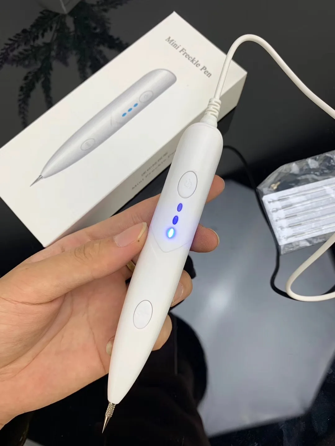 Лазерная ручка USB для ухода за кожей карандаш удаления веснушек татуировок