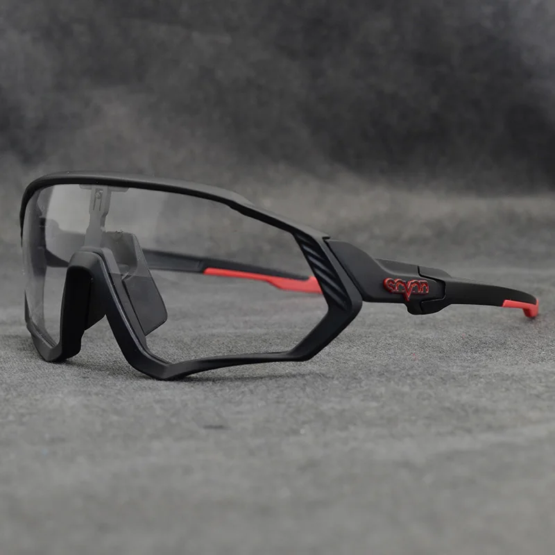 Photochromic Cycling Glasses Men Women Sport Road Mountain Bike Eyewear Riding Fishing Sunglasses Bicycle Discoloration Goggles