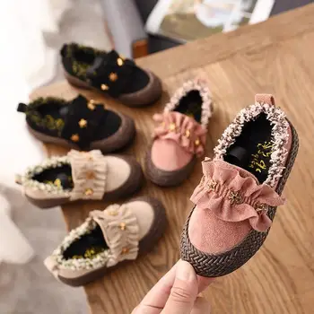 

Children girls five star shoes Girlr Shoes Flat Weaving leather casual Shoes 21-36 2902 TX07
