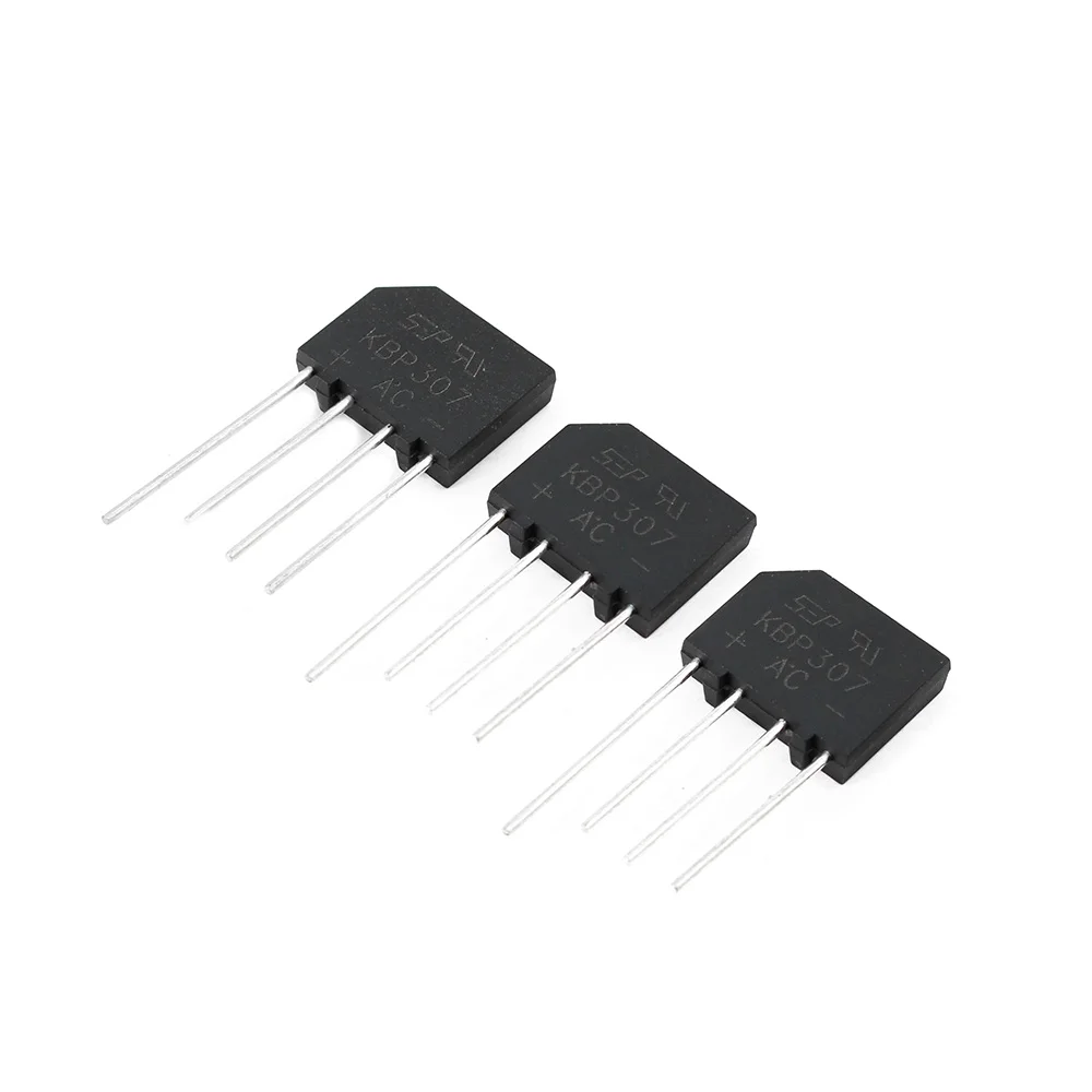 10PCS 3A 1000V KBP307 diode bridge rectifier KBP 307 power diode electronica componentes