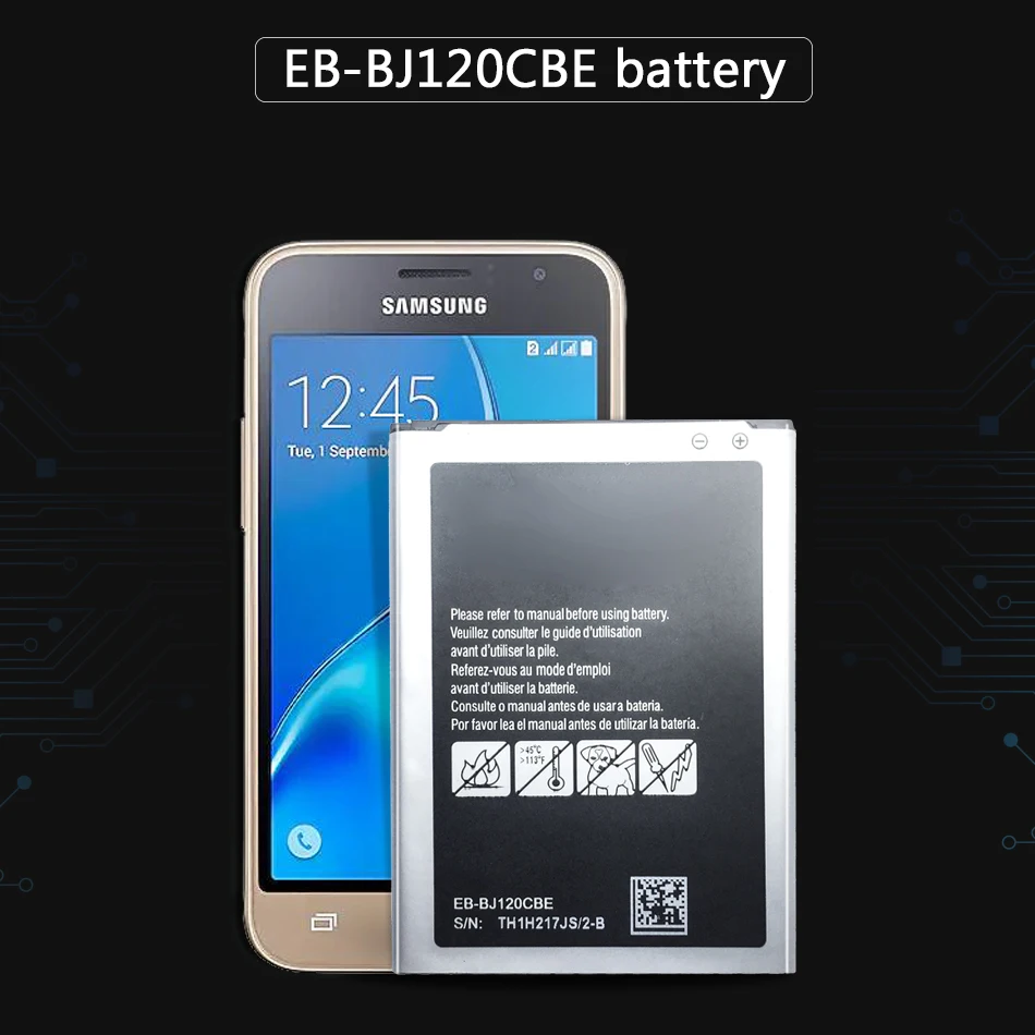 Аккумулятор для мобильного телефона аккумулятор Samsung Galaxy J1(2016) J120 J120F J120A J120T 2050 мАч