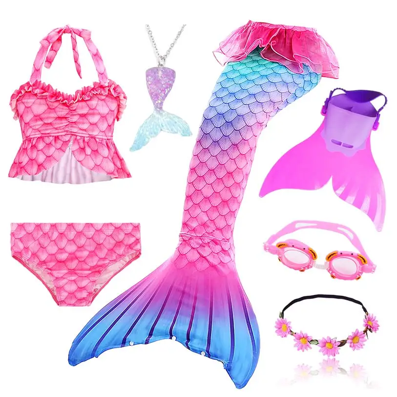 Cute Kawaii Mermaid Tail Costume For Girls