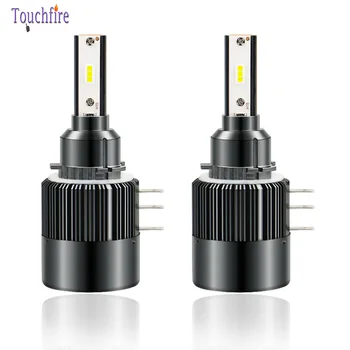 

2Pcs/Lot H15 Canbus LED Day Running Lights Car Headlight 12000Lm DRLs For Mazda/BMW/Mercedes GLK/A180/Audi Q7 A6 A3/Golf 6 7