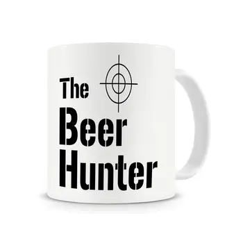 

The Beer Hunter Mug,Hunting Mug,Beer Lover Mugs,Beer Drinker Gift,Beer Mugs with Stirring Spoon