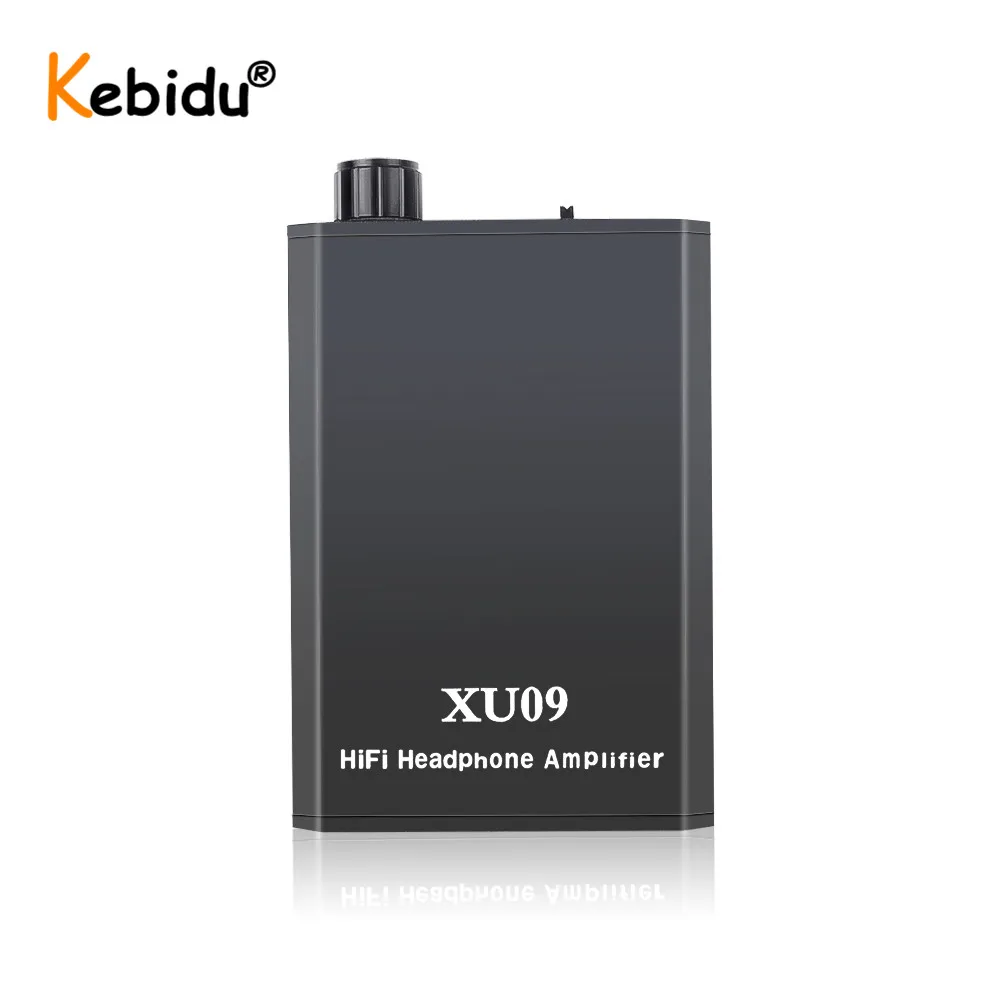 Kebidu Mini HIFI Headphone Amplifier Portable Earphone Audio Aux In Port for iPhone Android Music Player Headphone Amplifier